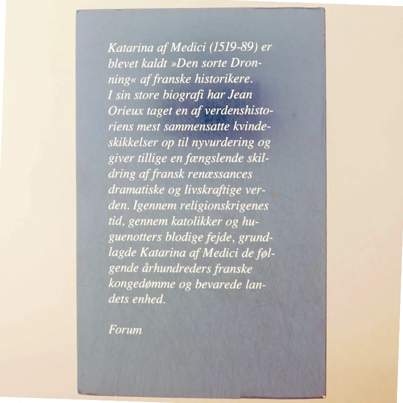 Jean Orieux: Katarina af Medici 2