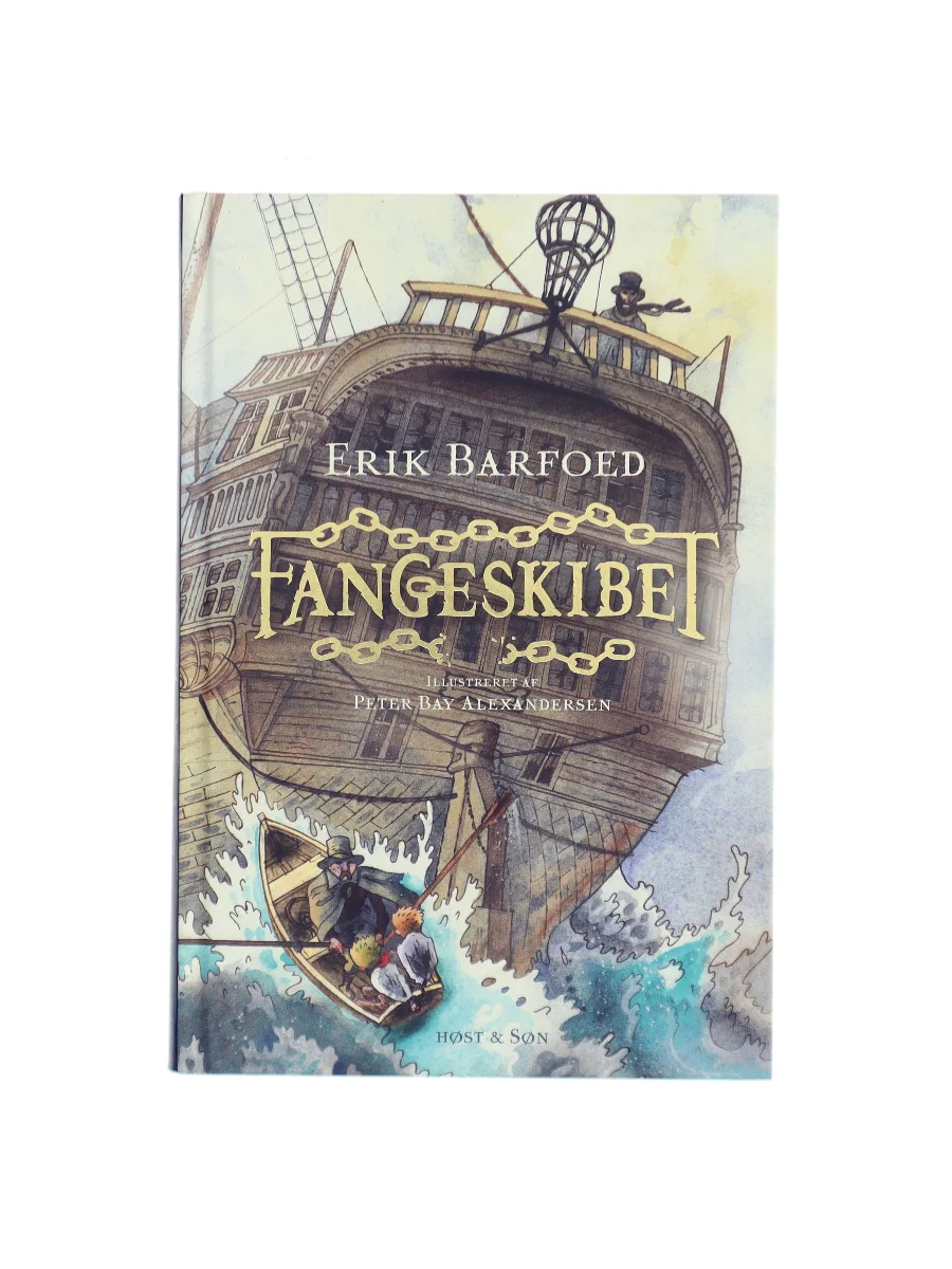 Forsiden af Fangeskibet af Erik Barfoed