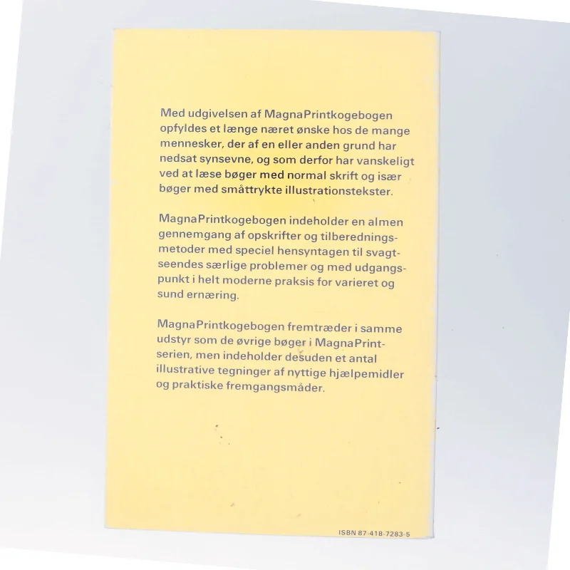 MagnaPrint Kogebog af Marianne Stürup (Bog)