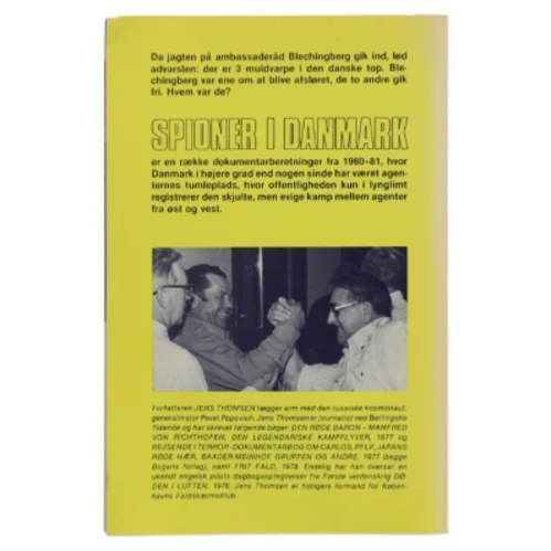 Jens Thomsen: Spioner i Danmark