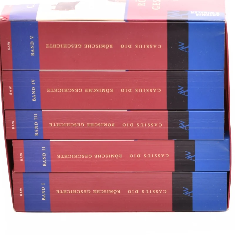 Römische Geschichte I-V von Cassius Dio (bog)