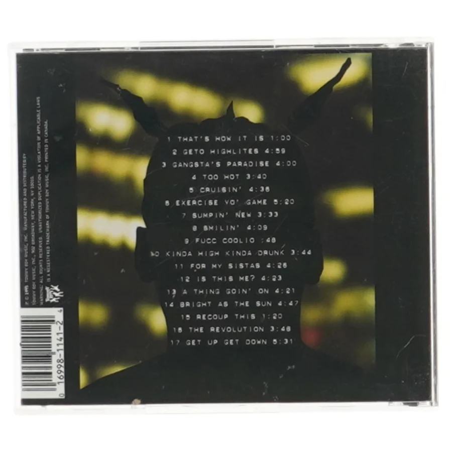 Coolio - Gangsta's Paradise CD fra Tommy Boy