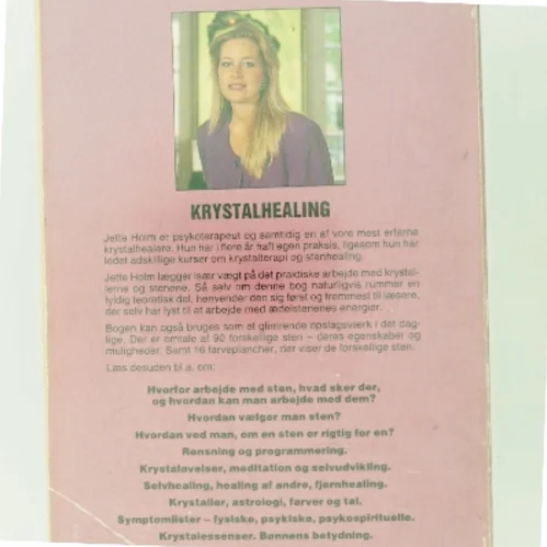 Krystaller og Ædelsten af Jette Holm (Bog)