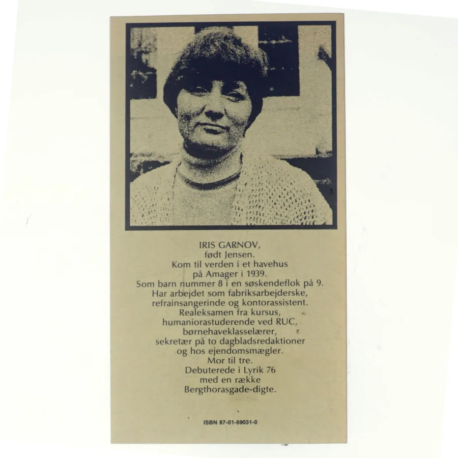 Skuffebarn af Iris Garnov (bog)