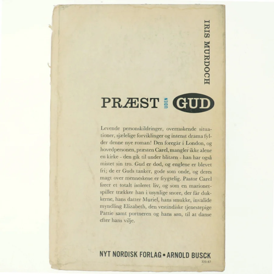 Præst og gud af Iris Murdoch (bog)