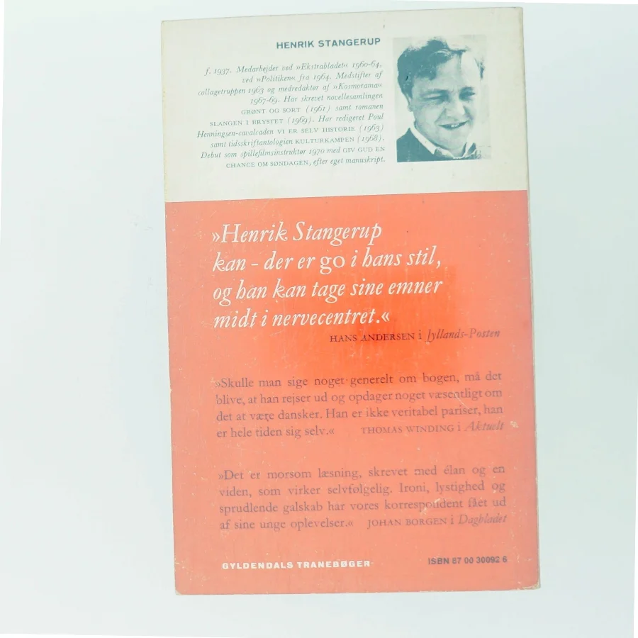 Veritabel pariser af Henrik Stangerup (Bog)