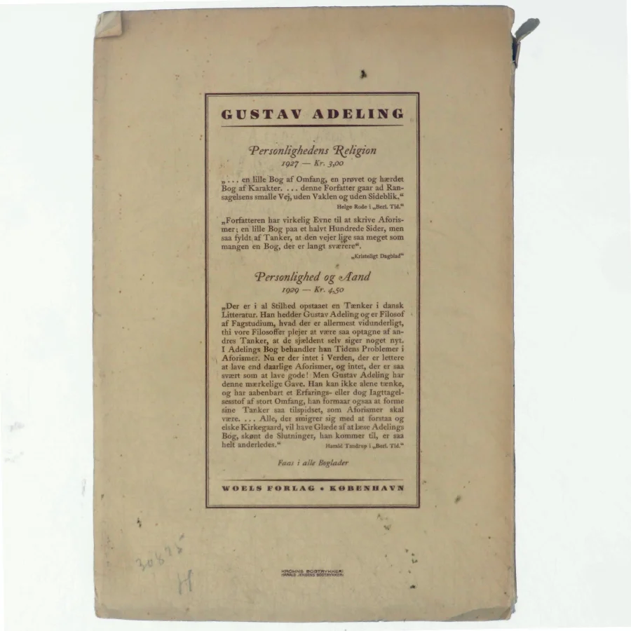 Immanuel Kant af Anders Thuborg (bog)