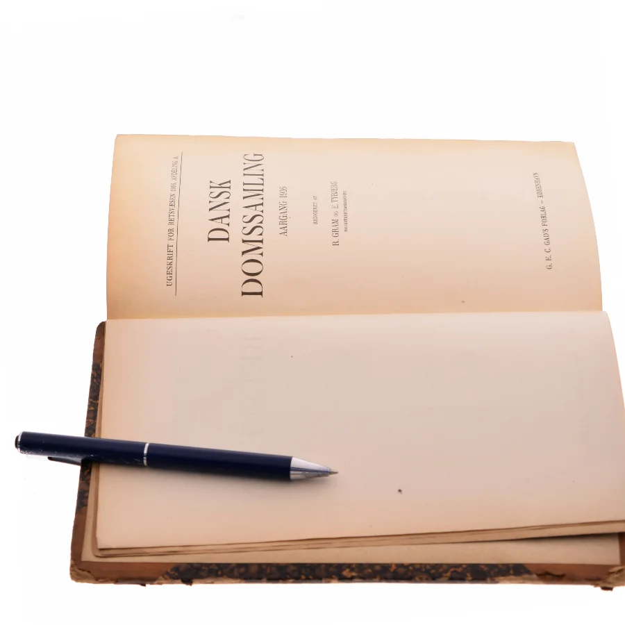 Dansk Domssamling af R. Gram (Bog)