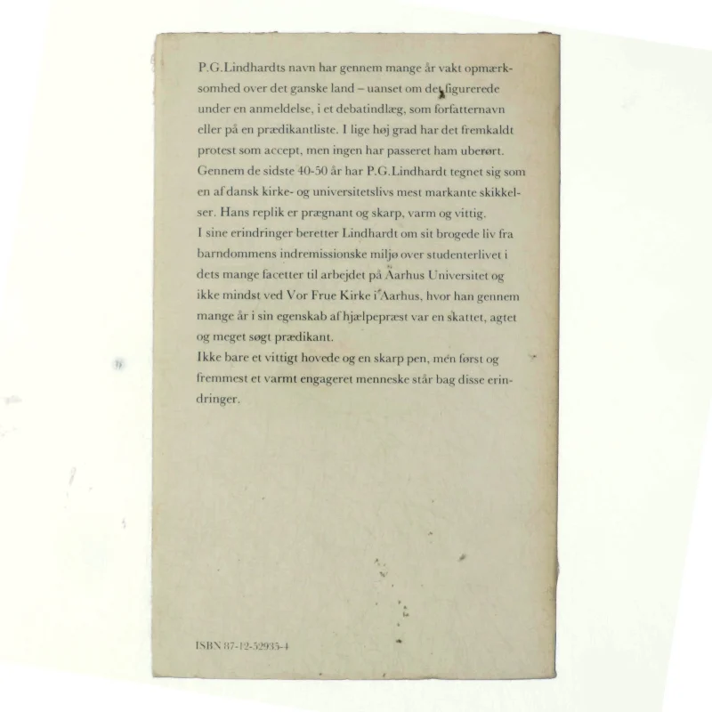 Sådan set... af P.G. Lindhardt (bog)