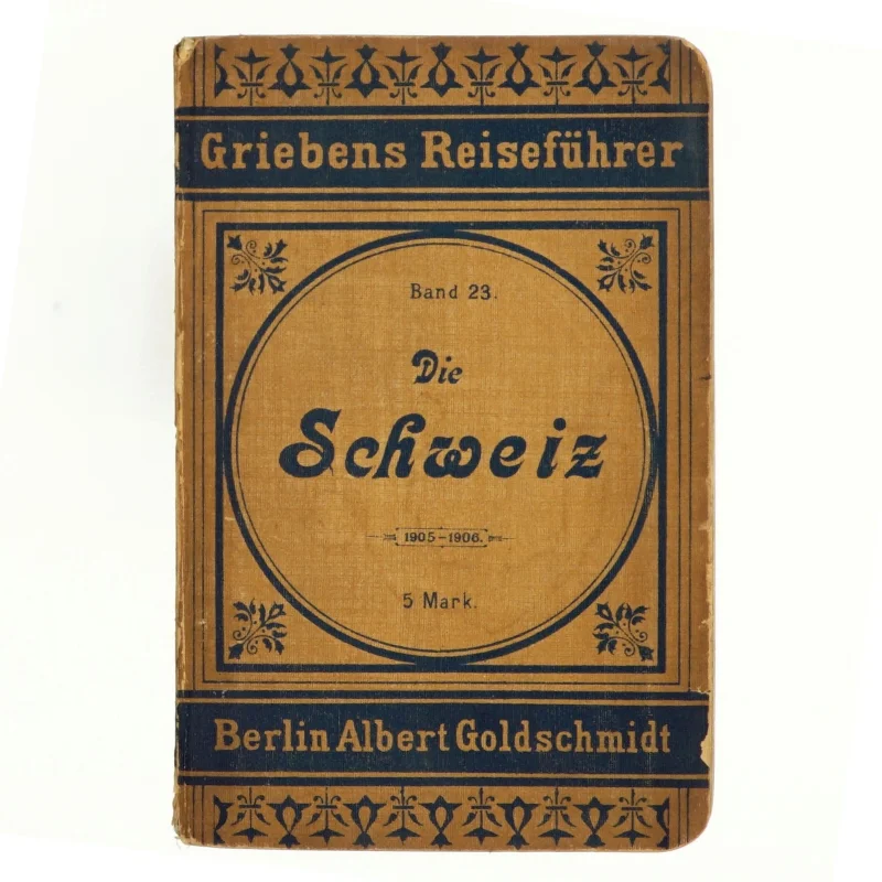 Die Schweiz. Griebens Reiseführer Band 23 (bog)
