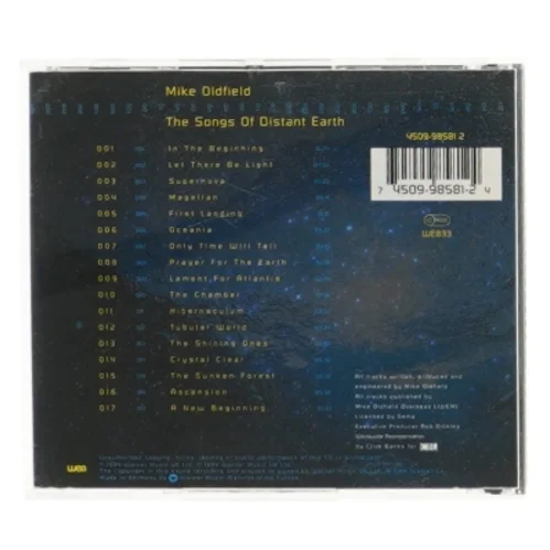 Mike Oldfield Album - The Songs of Distant Earth