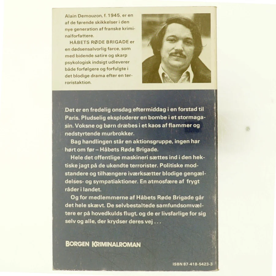 Håbets røde brigade af Alain Demouzon (bog)