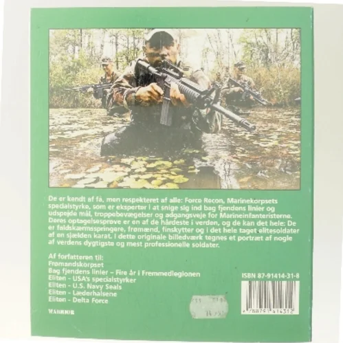 Eliten - Force Recon : den ukendte elite af Sjak Svendstorp (Bog)