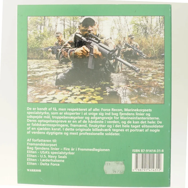 Eliten - Force Recon : den ukendte elite af Sjak Svendstorp (Bog)