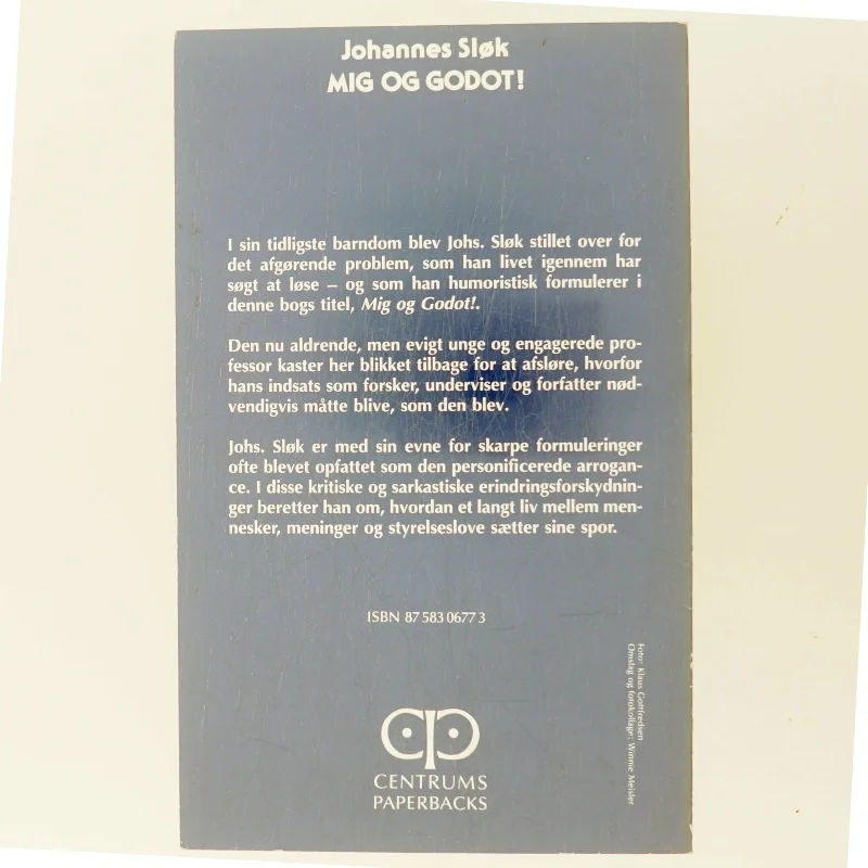 Mig og Godot! af Johannes Sløk (Bog)