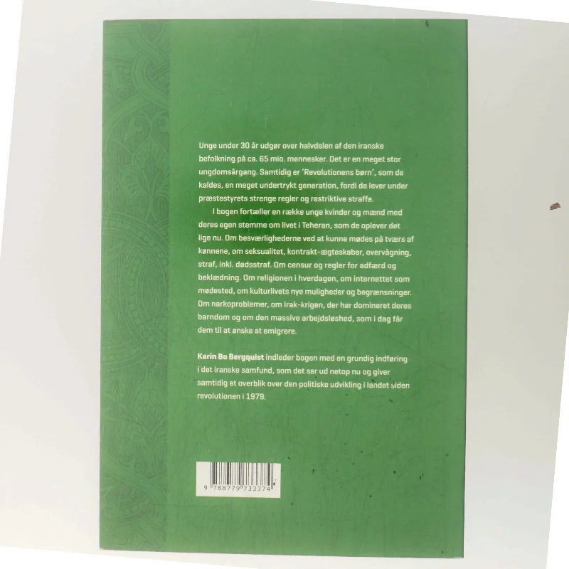 Revolutionens børn : unge i Teheran af Karin Bo Bergquist (Bog)