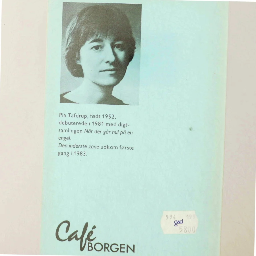 Pia Tafdrup: Den inderste zone