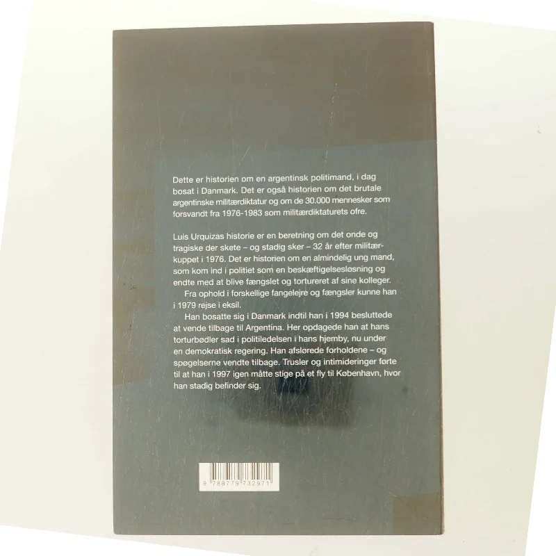 Den blå skygge : Luis Urquizsas beretning af Mariano Saravia (Bog)