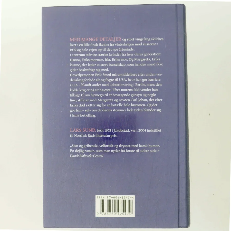 Eriks bog : roman af Lars Sund (Bog)