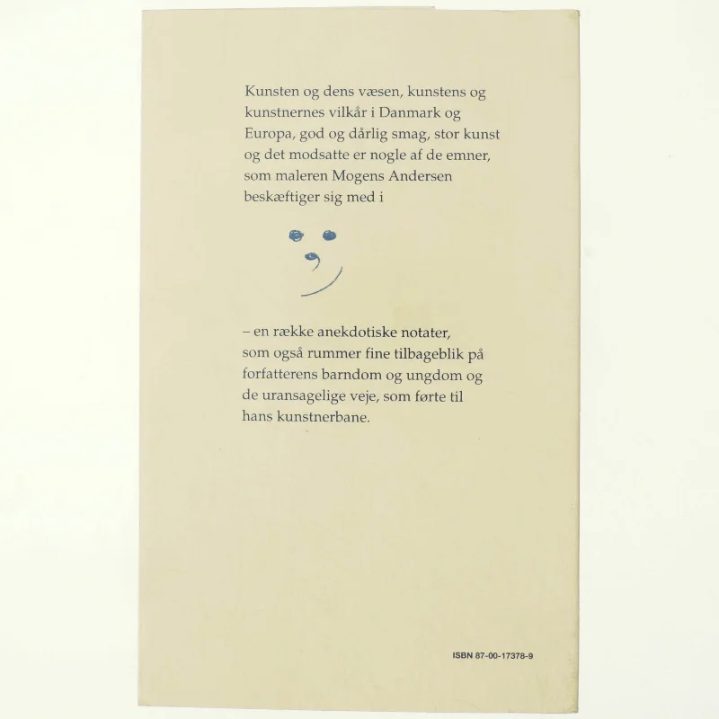 Punktum, punktum, komma, streg - af Mogens Andersen (bog)