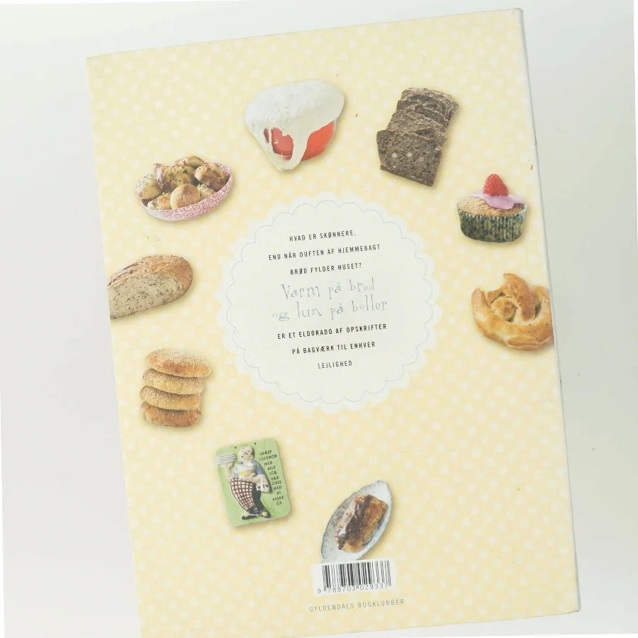 Varm på brød og lun på boller : de sprøde, de seje, de nemme og de virkelig gode : fotos: Maria P. af Rikke Holm (f. 1966-10-14) (Bog)