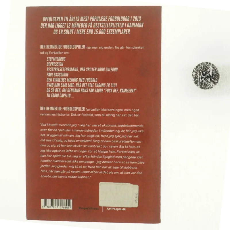 Den hemmelige fodboldspiller 2 (Bog)