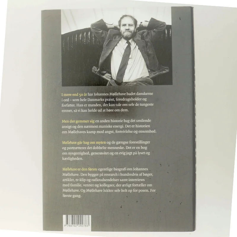 Møllehave : jagten på lyset og kærligheden : en biografi af Ole Sønnichsen (Bog)