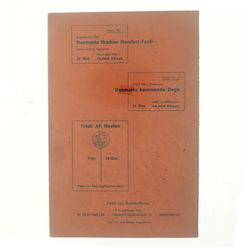 Kaptajn A.L. Lauesen: Som vi såede