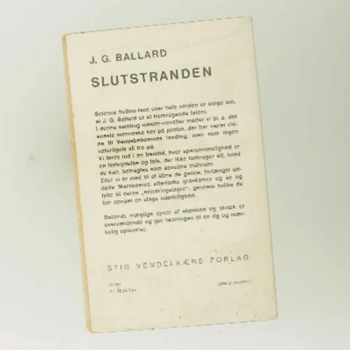 Slutstranden af J.G. Ballard (Bog)