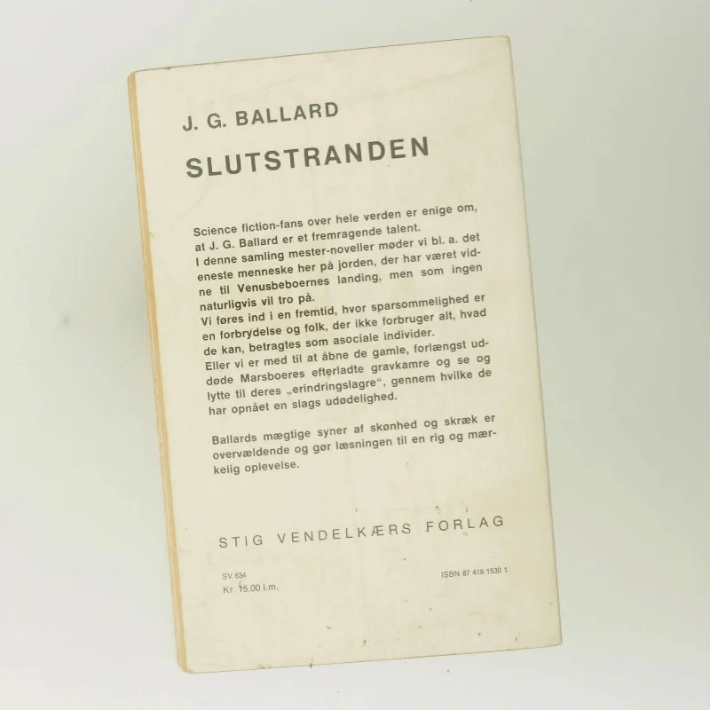 Slutstranden af J.G. Ballard (Bog)