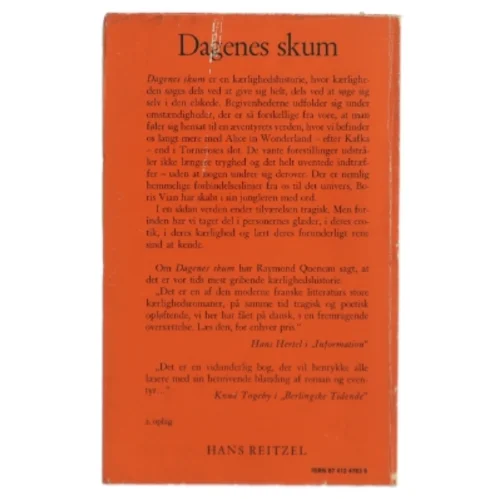 Boris Vian: Dagens skum