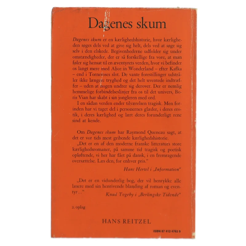 Boris Vian: Dagens skum