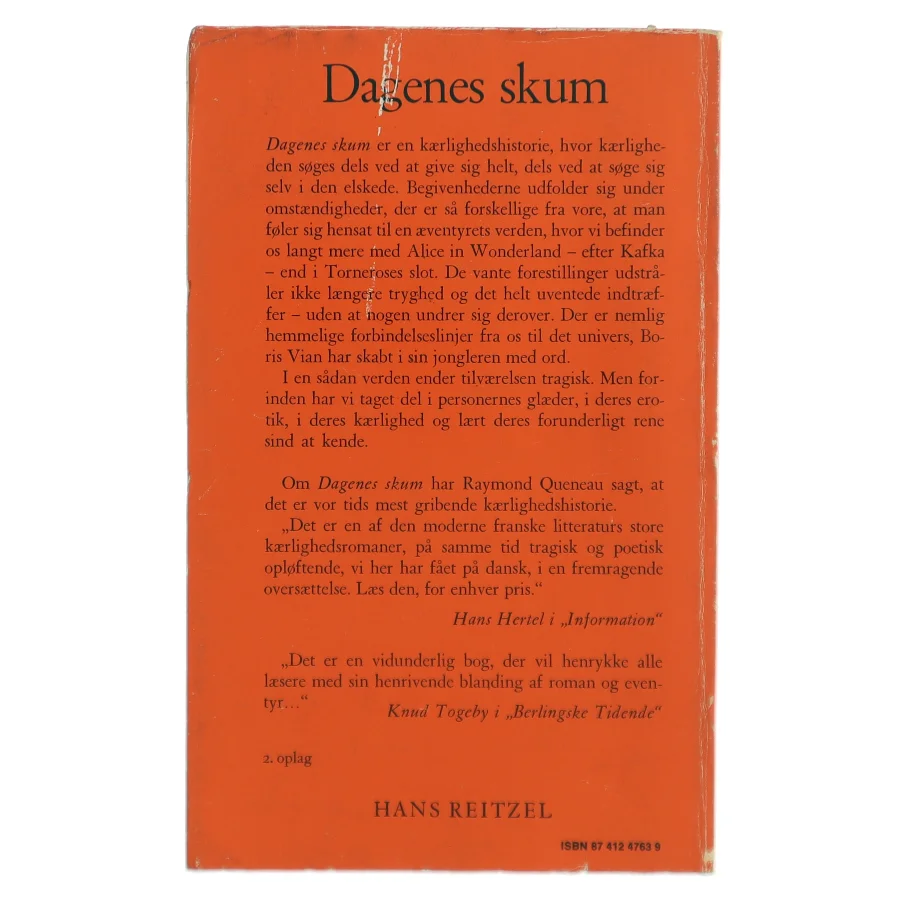 Boris Vian: Dagens skum