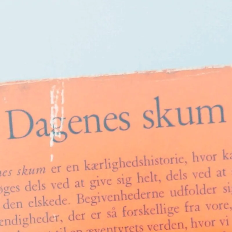 Boris Vian: Dagens skum