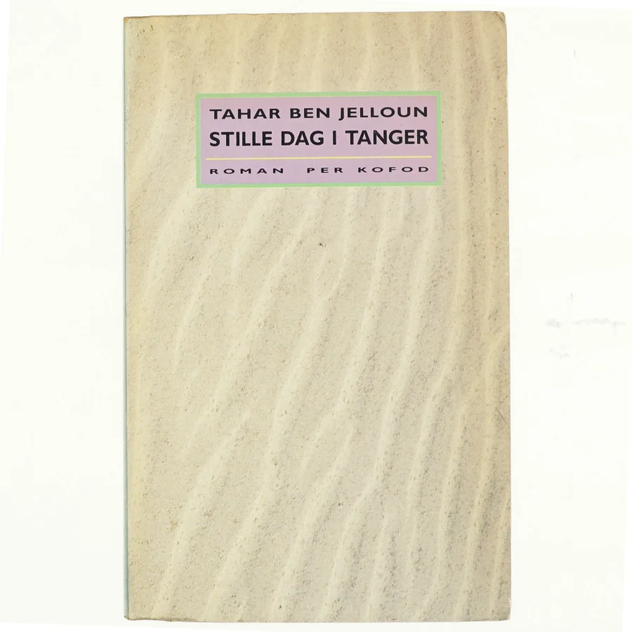 Stille dag ei Tanger af Tahar Ben Jelloun (bog)