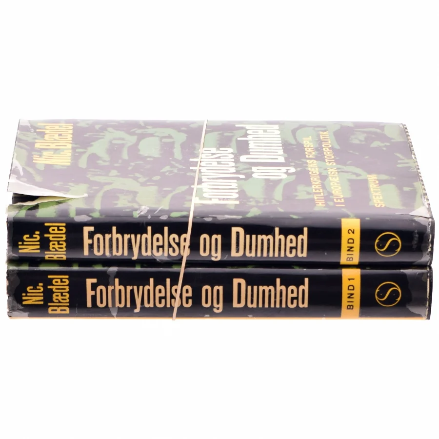 Forbrydelse og dumhed af Nic. Blædel (bog)