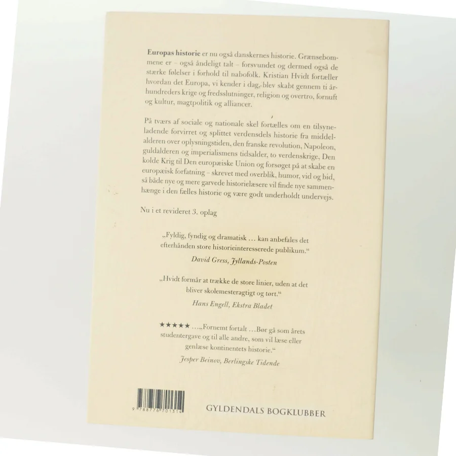 Europa af Kristian Hvidt (Bog)