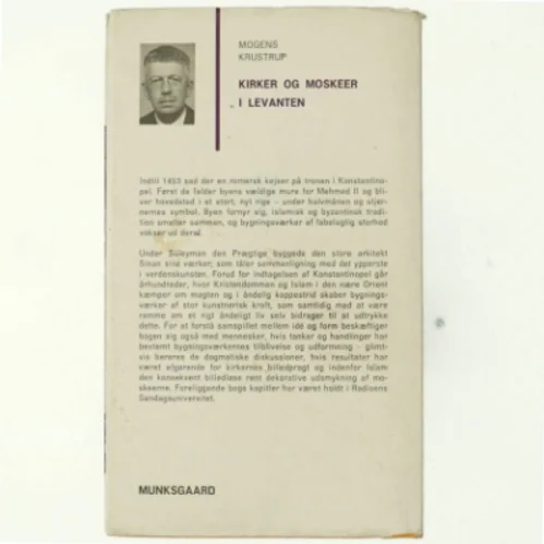 Kirken og moskeer i Levanten af Mogens Krustrup (bog)