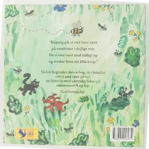 Ti små tæer på tur af Lotte Salling (Bog)