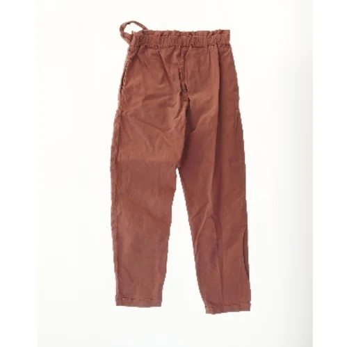 Brune bukser med bindebælte fra Zara (str. 164)