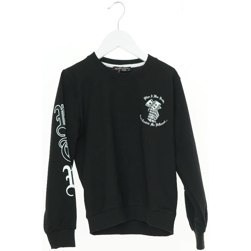 Sort sweatshirt med tryk fra 8O8