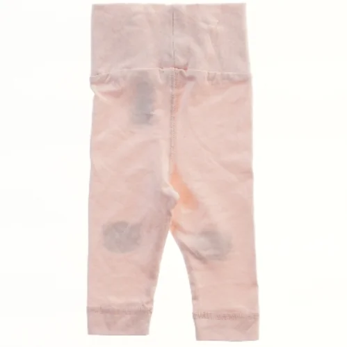 Lyserøde leggings med leopardansigt på knæene fra H&M (str. 56)