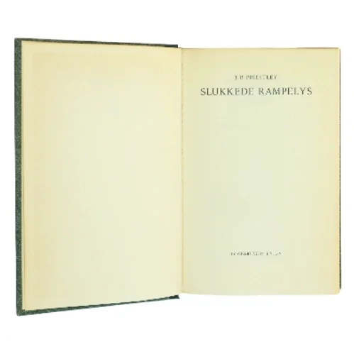Slukkede rampelys af J. B. Priestley (Bog)