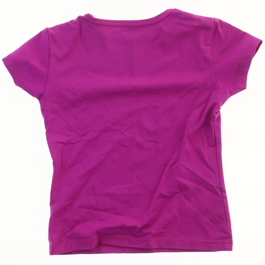 Rosa T-shirt med guldsmedmotiv fra Carite (str. 140)