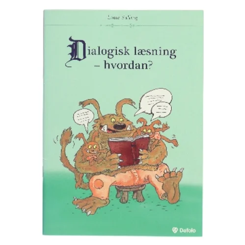 Dialogisk læsning - hvordan? af Lotte Salling (Bog)