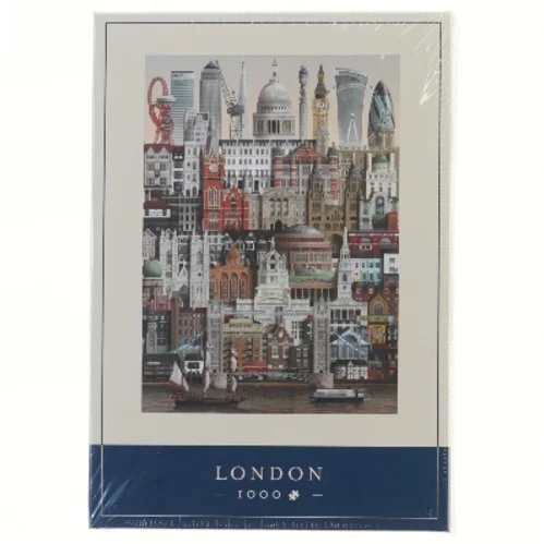 London puslespil med 1000 brikker fra Martin Schwartz (str. 1000 brikker cm)