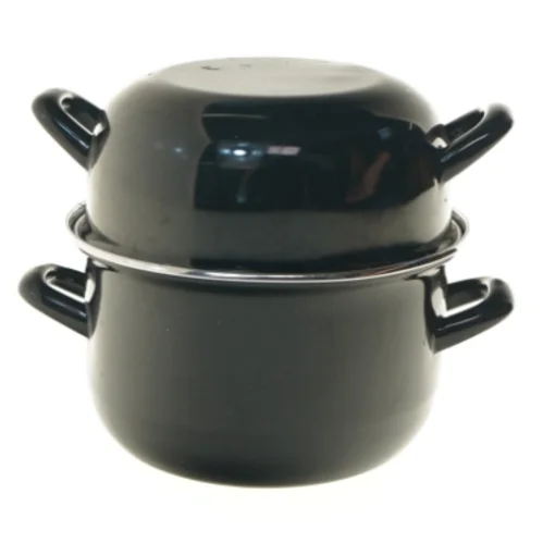  moules frites gryde. (Ø 16x20 cm)str. Ø 19,5 cm længde 19 cm)