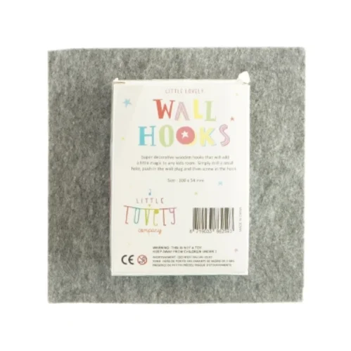 Vægkrog formet som ispinde (2 styks)