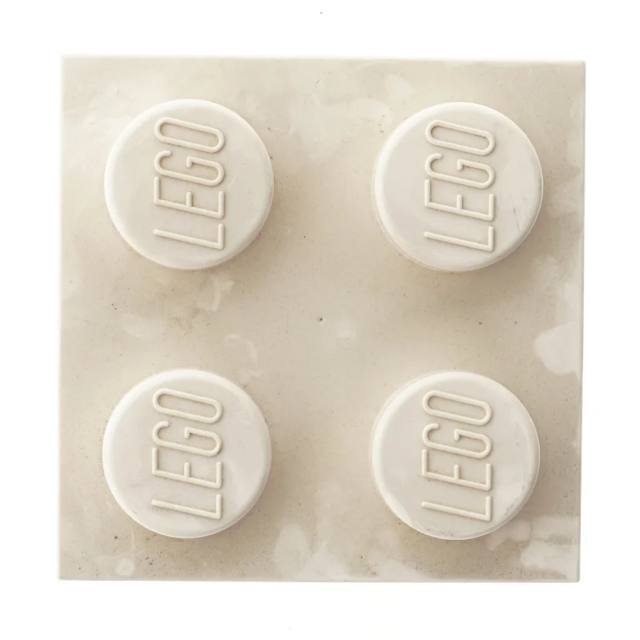 Hvid LEGO opbevaringskasse fra LEGO (str. 25x25x15,5 cm)