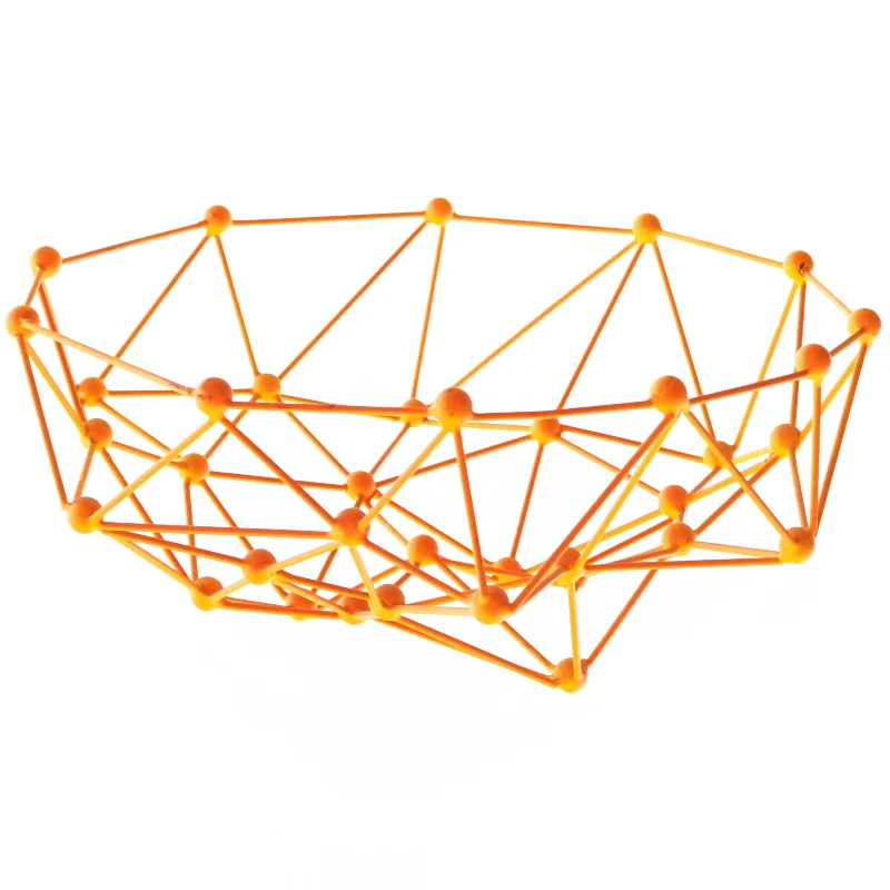 Geometrisk frugtskål (str. 32 cm)